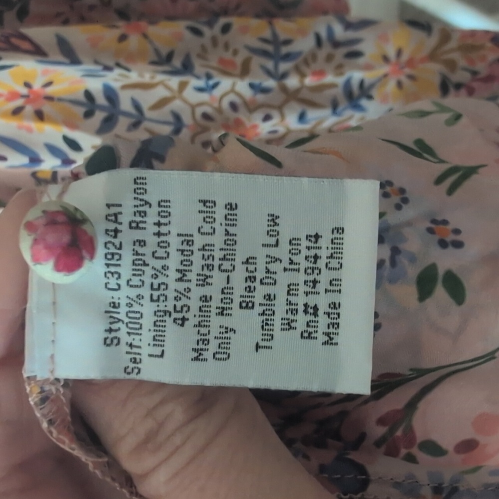Johnny Was Spring Imana Dress With Slip - Picture 6 of 14